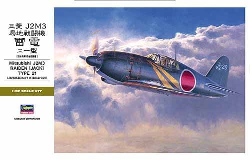 Przejdź do produktu HASEGAWA ST32 - 1:32 Mitsubishi J2M3 Raiden (Jack) Type 21