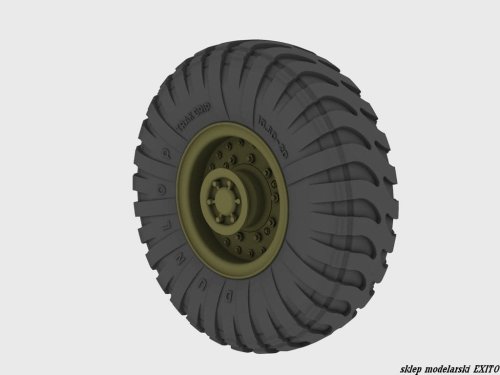 Przejdź do produktu PANZERART 35305 - 1:35 Matador / Doerchester / AEC Road wheels (Dunlop)