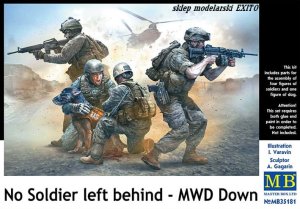MASTER BOX 35181 - 1:35 No soldier left behind - MWD Down