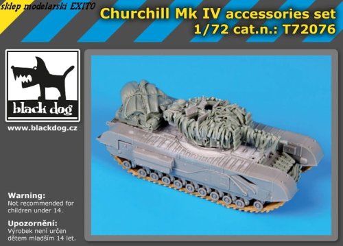 Przejdź do produktu BLACK DOG T72076 - 1:72 Churchill Mk.IV accessories set