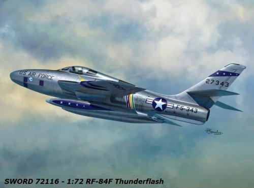 Przejdź do produktu SWORD 72116 - 1:72 RF-84F Thunderflash