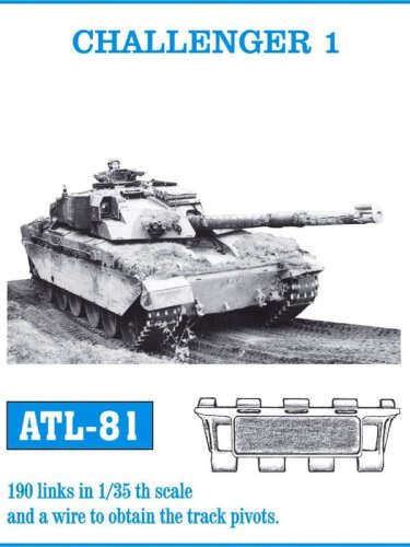 Przejdź do produktu Friulmodel ATL-081 - 1:35 Metalowe gąsienice Challenger 1