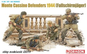 DRAGON 6514 - 1:35 Monte Cassino Defenders 1944 - Fallschirmjager
