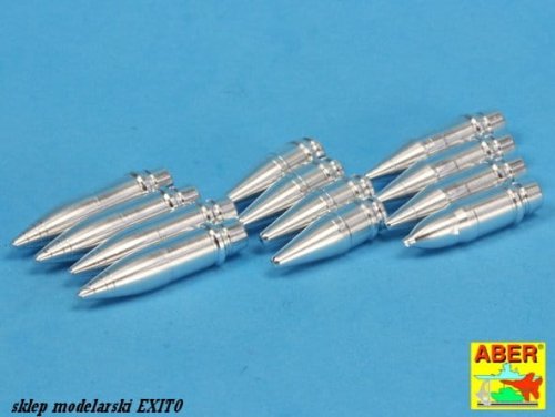 Przejdź do produktu ABER 16073 - 1:16 Panzer IV various 7,5 cm ammo projectiles x12 pcs