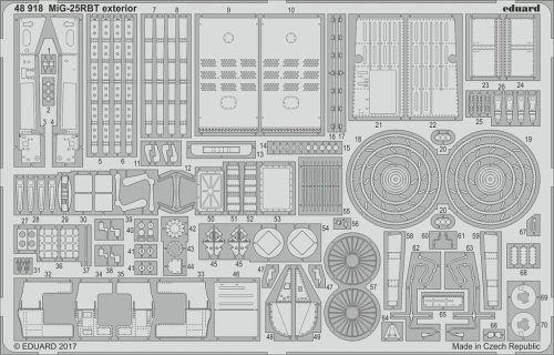 Przejdź do produktu EDUARD 48918 - 1:48 MiG-25RBT exterior
