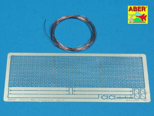 Przejdź do produktu ABER D-25  - 1:35 Wire entanglements type A (drut kolczasty)