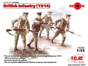 ICM 35684 - 1:35 British Infantry 1914