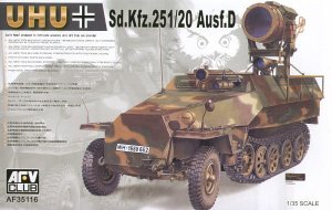 AFV CLUB 35116 - 1:35 Sd.Kfz.251/20 Ausf.D UHU