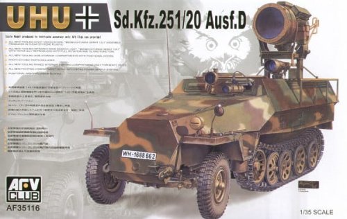 Przejdź do produktu AFV CLUB 35116 - 1:35 Sd.Kfz.251/20 Ausf.D UHU