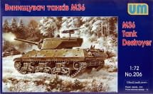 Przejdź do produktu UNIMODELS 206 - 1:72 M36 Tank Destroyer