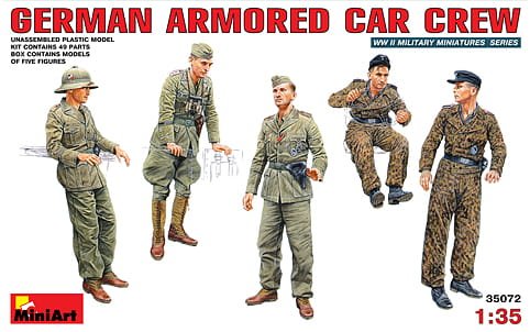 Przejdź do produktu MINIART 35072 - 1:35 German Armoured Car Crew
