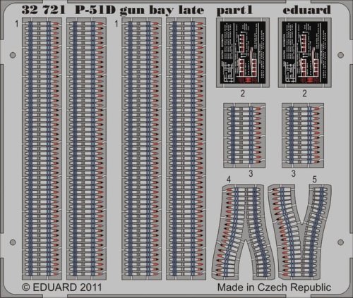 Przejdź do produktu EDUARD 32721 - 1:32 P-51D gun bay late