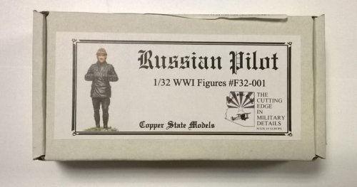 Przejdź do produktu COPPER STATE MODELS CSM F32001 - 1:32 Russian WWI Pilot