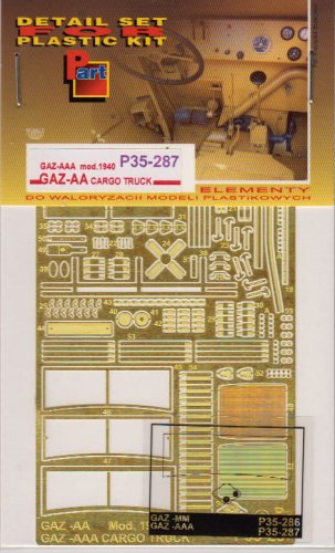 Przejdź do produktu PART P35287 - 1:35 GAZ AAA mod 1940 / GAZ AA Cargo Truck