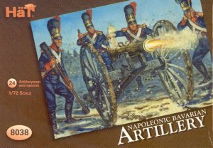 HAT 8038 - 1:72 Napoleonic Bavarian Artillery