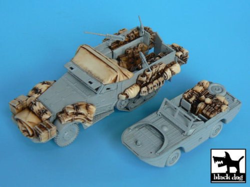 Przejdź do produktu BLACK DOG T72016 - 1:72 M3 Half Track + amphibian vehicle accessories set