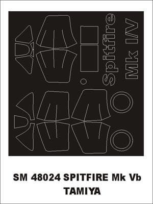 Przejdź do produktu MONTEX SM48024 - 1:48 Spitfire Mk.Vb