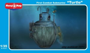 MIKROMIR 35015 - 1:35 Turtle - First Combat Submarine