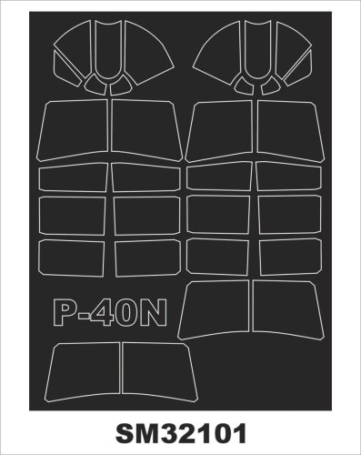 Przejdź do produktu MONTEX SM32101 - 1:32 Curtiss P-40 N