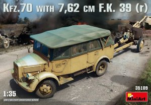 MINIART 35189 - 1:35 Kfz.70 with 7,62 cm F.K. 39 ( r )