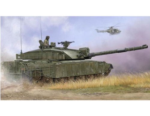 Przejdź do produktu TRUMPETER 01522 - 1:35 British Challenger 2 with Anti-Heat Fence