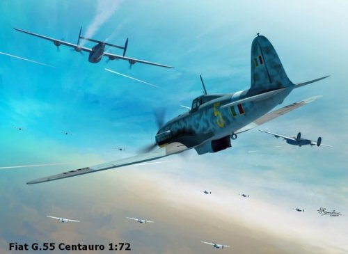 Przejdź do produktu SWORD 72104 - 1:72 Fiat G.55 Centauro