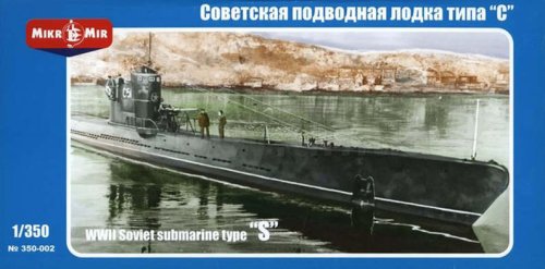 Przejdź do produktu MIKROMIR 350002 - 1:350 Soviet submarine Class S