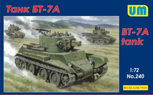 Przejdź do produktu UNIMODELS 240 - 1:72 BT-7A tank
