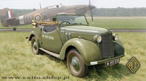 Przejdź do produktu ACE 72501 - 1:72 British Staff Car Tourer 8HP