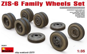 MINIART 35201 - 1:35 ZiS-6 Family Wheels Set