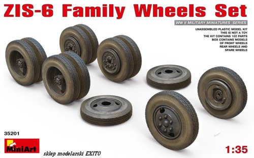 Przejdź do produktu MINIART 35201 - 1:35 ZiS-6 Family Wheels Set