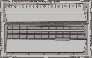 EDUARD 32256 - 1:32 Kittyhawk Mk.I/Mk.III landing flaps