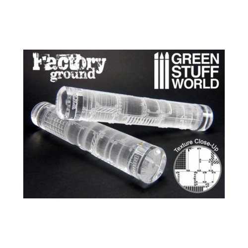 Przejdź do produktu GREEN STUFF 1224 -Wałek do odciskania faktury podłogi fabryki
