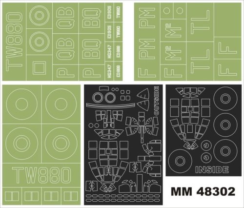 Przejdź do produktu MONTEX MM48302 - 1:48 Lancaster B Mk.I/III