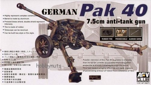 Przejdź do produktu AFV CLUB 35071 - 1:35 Pak 40 75mm Anti-tank Gun