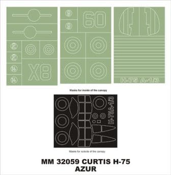 Przejdź do produktu MONTEX MM32059 - 1:32 Curtiss H-75