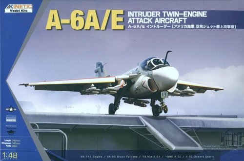 Przejdź do produktu KINETIC 48034 - 1:48  A-6A/E Intruder Twin-Engine Attack Aircraft