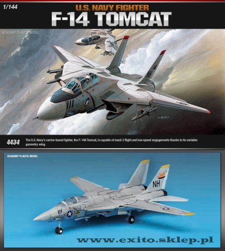 Przejdź do produktu ACADEMY 12608 - 1:144 F-14 Tomcat