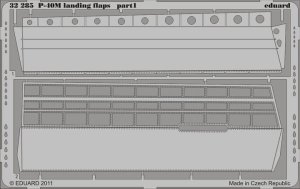 EDUARD 32285 - 1:32 P-40M landing flaps
