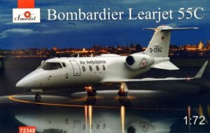 AMODEL 72348 - 1:72 Bombardier Learjet 55C