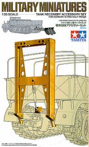 TAMIYA 35243 - 1:35 German 18ton Tank Recovery Set