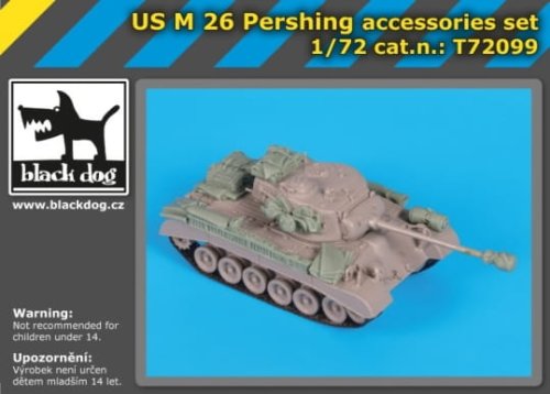 Przejdź do produktu BLACK DOG T72099 - 1:72 US M26 Pershing accessories set