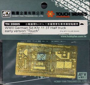 AFV CLUB TH35005 - 1:35 Sd.Kfz 11 3T etching parts