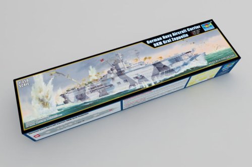 Przejdź do produktu TRUMPETER 05627 - 1:350 German Navy Aircraft Carrier DKM Graf Zeppelin
