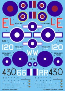 TECHMOD 32015 - 1:32 Grumman Hellcat Mk.I