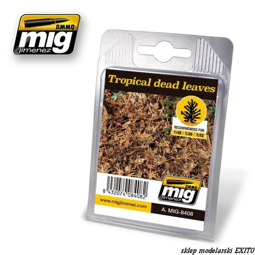 Przejdź do produktu AMMO MIG 8408 - Tropical Dead Leaves - Liście roślin tropikalnych