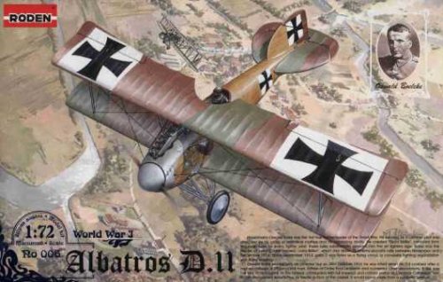 Przejdź do produktu RODEN 006 - 1:72 Albatros D.II