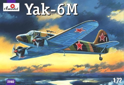 Przejdź do produktu AMODEL 72182 - 1:72 Yak 6M with ski gear