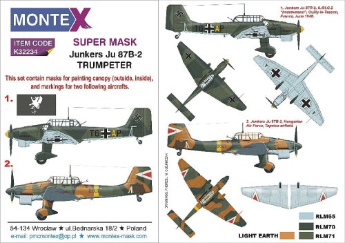 Przejdź do produktu MONTEX K32234 - 1:32 Junkers Ju 87B-2