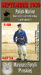TORO MODEL 48F34 - 1:48 Wrzesień 1939 - Marynarz Flotylli Pińskiej